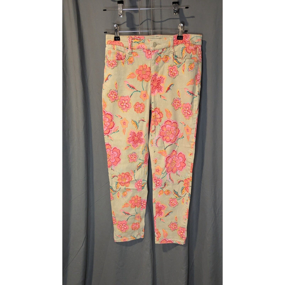 Jones New York Soho Ankle Woman's Size 8 Floral - Picture 1 of 5